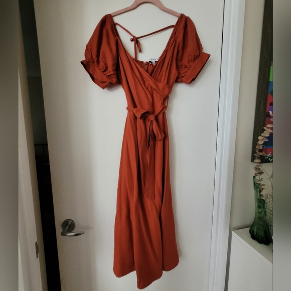 1861 French Provincial Style Midi Dress - Picture 5 of 6